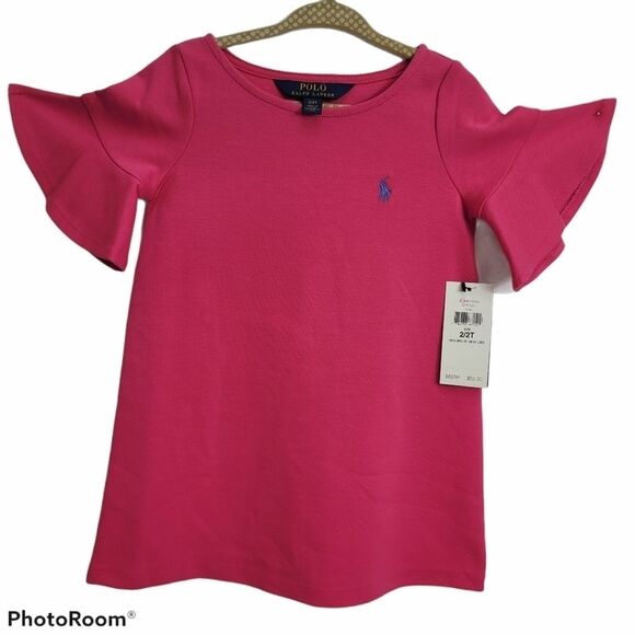 POLO Ralph Lauren Ponte Bell Sleeve Dress SIZE 2T - Picture 1 of 8